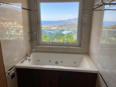 Вилла с видом на горы и море 4+1 в районе Каргыджак фото 12