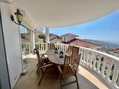 Вилла 3+2 в районе Каргыджак с видом на море и горы в 4,5 км от Средиземного моря фото 10