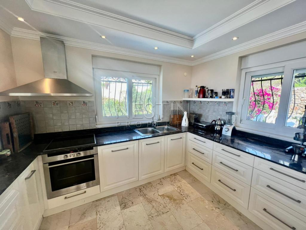 Вилла 3+2 в районе Каргыджак с видом на море и горы в 4,5 км от Средиземного моря фото 20