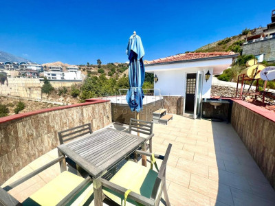 Вилла 3+2 в районе Каргыджак с видом на море и горы в 4,5 км от Средиземного моря фото 24