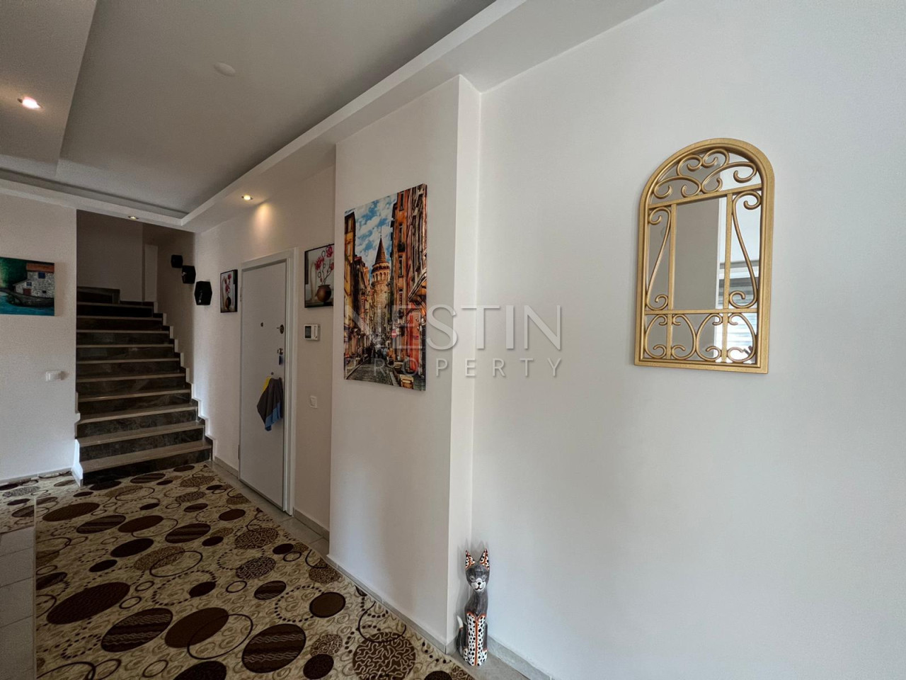 Квартира дуплекс 5+1 в районе Тосмур, в 700 м от Средиземного моря фото 13