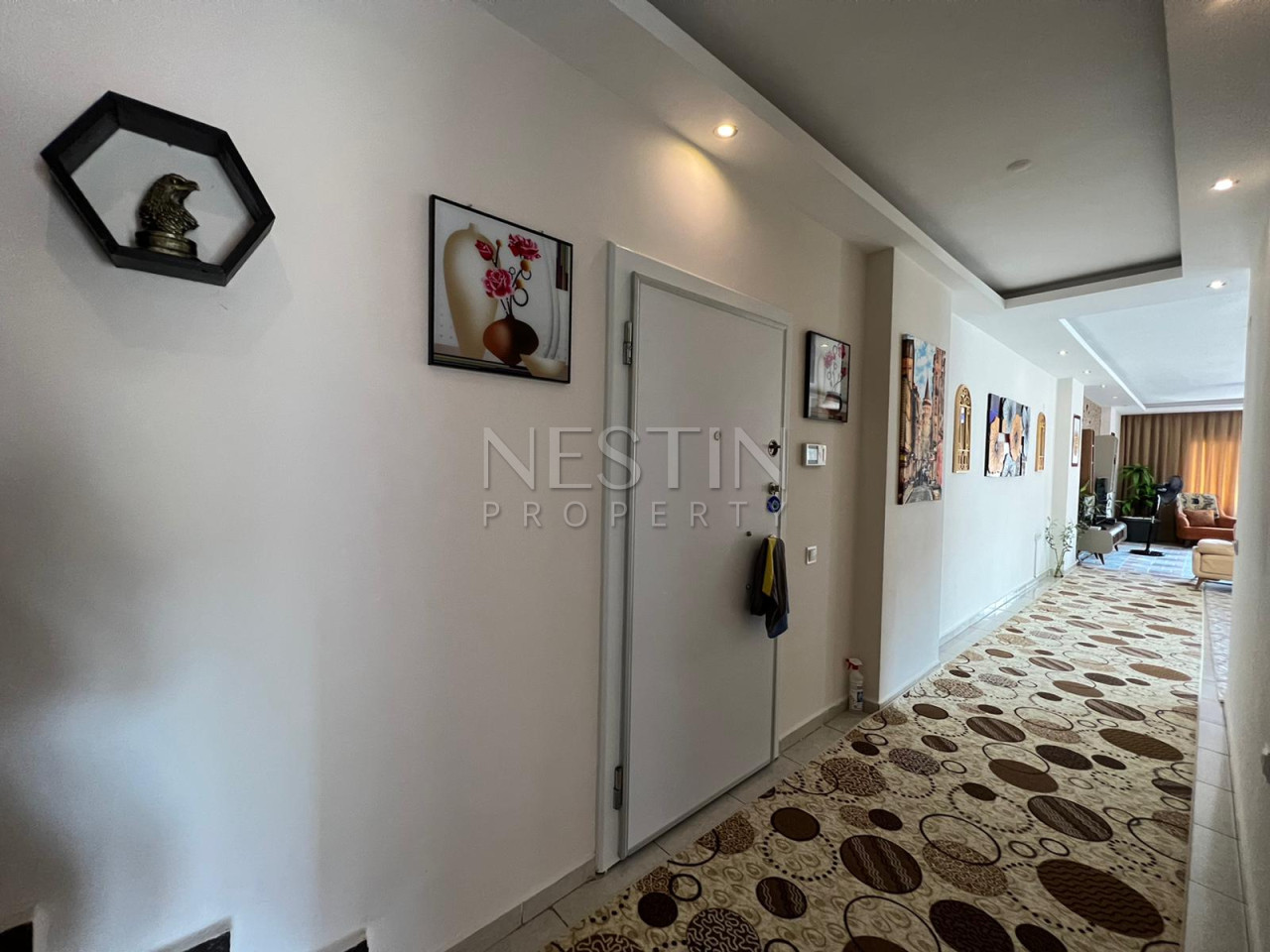 Квартира дуплекс 5+1 в районе Тосмур, в 700 м от Средиземного моря фото 17