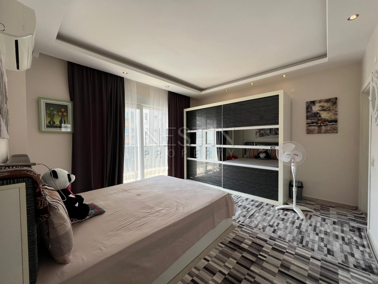 Квартира дуплекс 5+1 в районе Тосмур, в 700 м от Средиземного моря фото 21