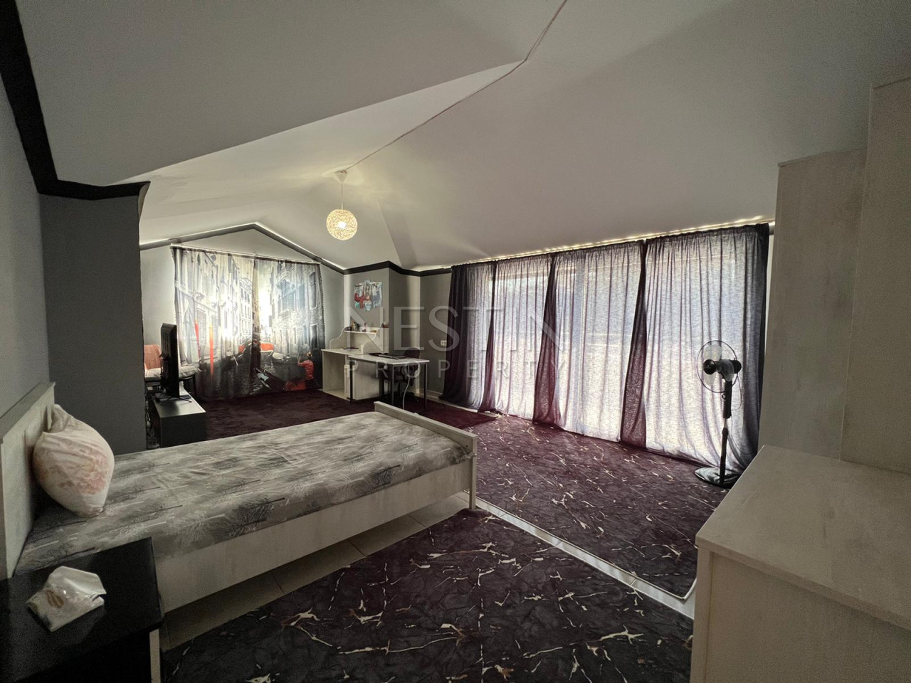 Квартира дуплекс 5+1 в районе Тосмур, в 700 м от Средиземного моря фото 23