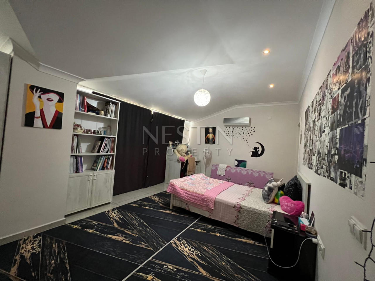 Квартира дуплекс 5+1 в районе Тосмур, в 700 м от Средиземного моря фото 31