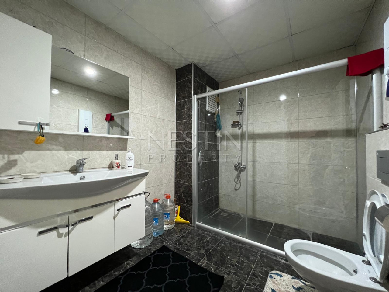 Квартира дуплекс 5+1 в районе Тосмур, в 700 м от Средиземного моря фото 35