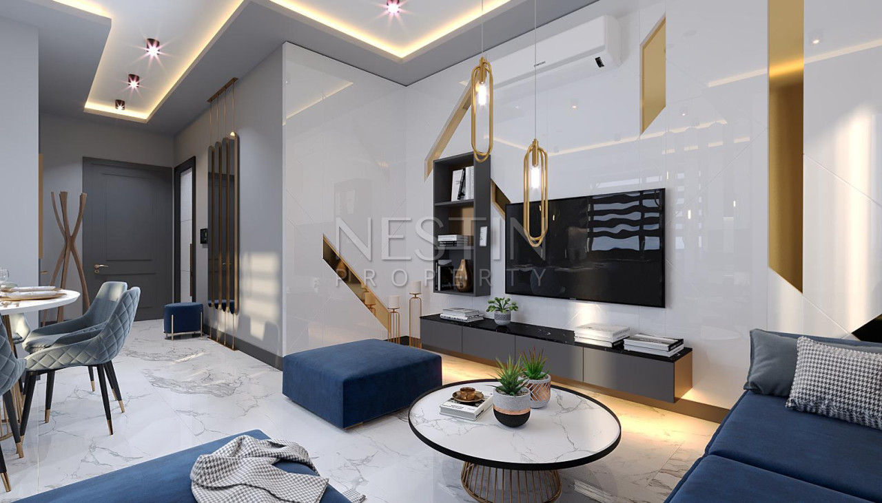 Квартира 2+1 в центре Аланьи в 300 м от Средиземного моря. фото 4