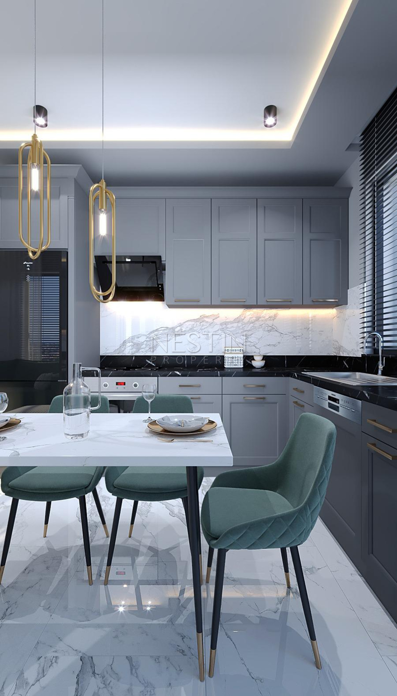 Квартира 2+1 в центре Аланьи в 300 м от Средиземного моря. фото 6