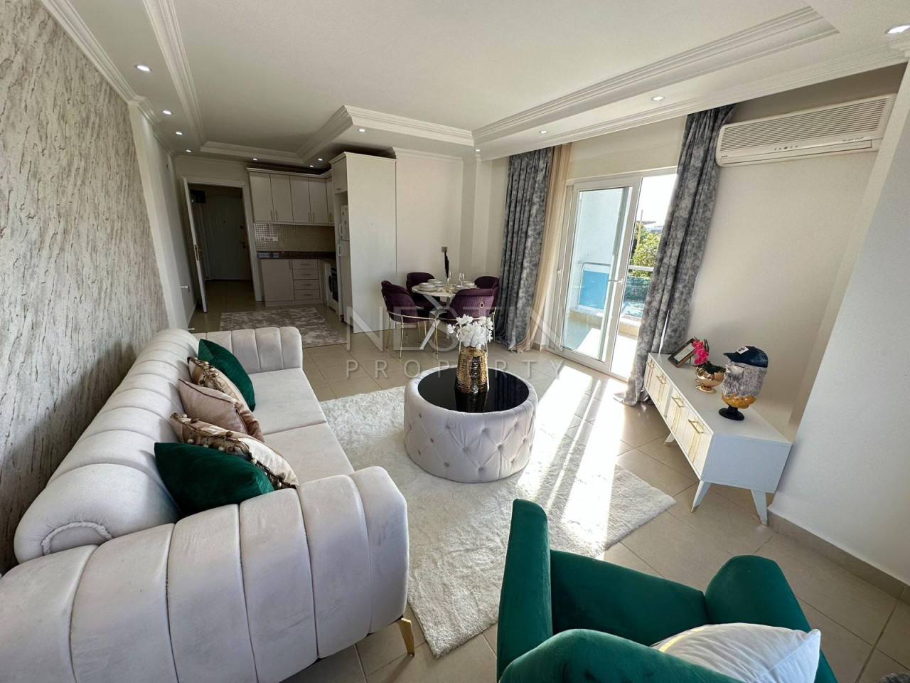 Меблированная квартира 2+1 в районе верхней Обы с видом на горы фото 6