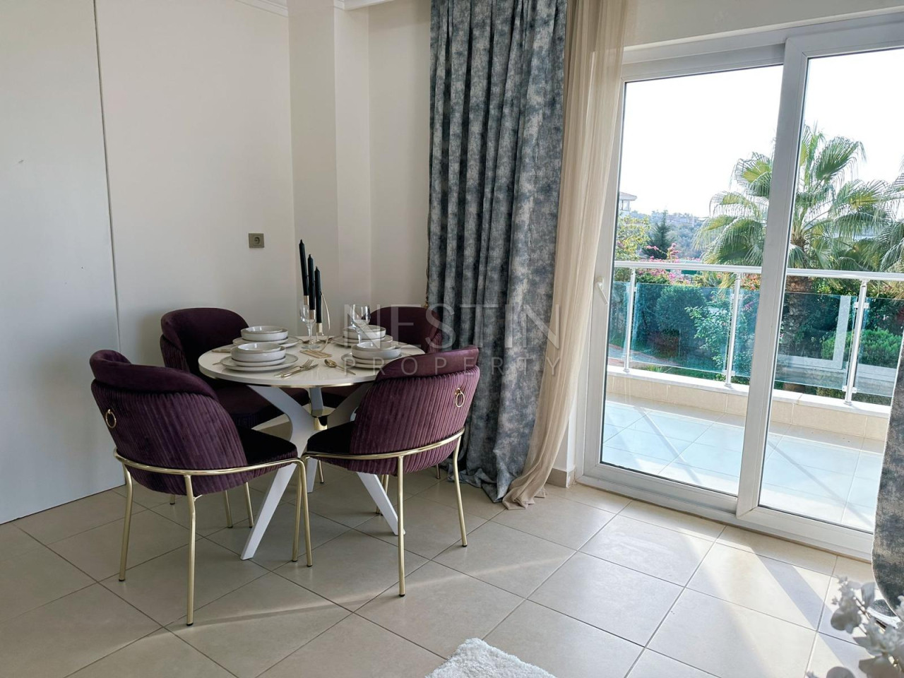 Меблированная квартира 2+1 в районе верхней Обы с видом на горы фото 9