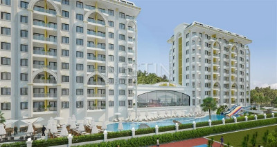 Квартира 1+1 в новом доме, в районе Авсаллар, в 1400 м от Средиземного моря фото 2