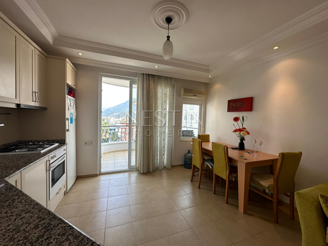 Квартира 1+1 в районе Тосмур в 600 м от Средиземного моря фото 4