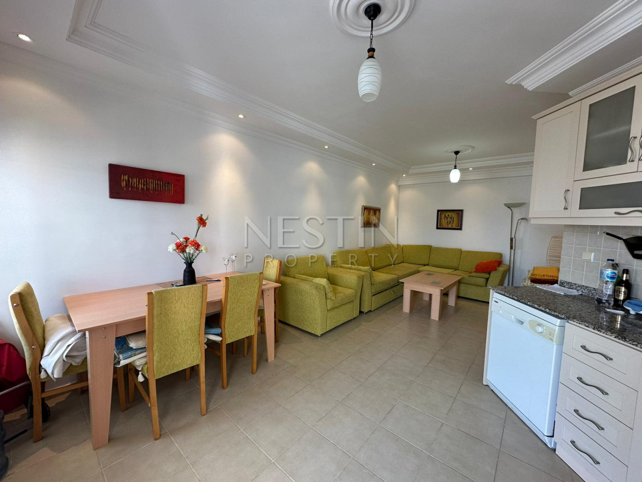 Квартира 1+1 в районе Тосмур в 600 м от Средиземного моря фото 7