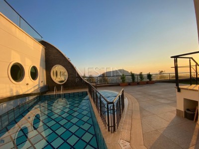 Роскошная квартира 2+1 с видом на Кале и море в центре Аланьи фото 5