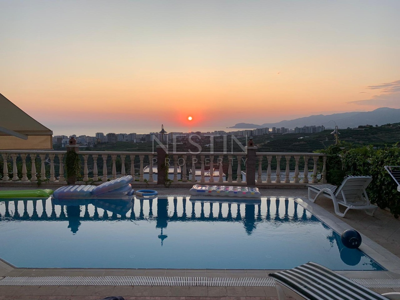 Вилла 3+1 в районе Каргыджак с видом на море и горы фото 12