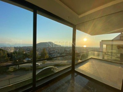 Роскошная квартира 2+1 с видом на Кале и море в центре Аланьи фото 11