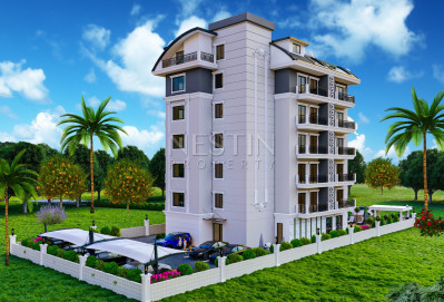 Квартира 1+1 в районе верхней Обы на этапе строительства c видом на горы фото 6