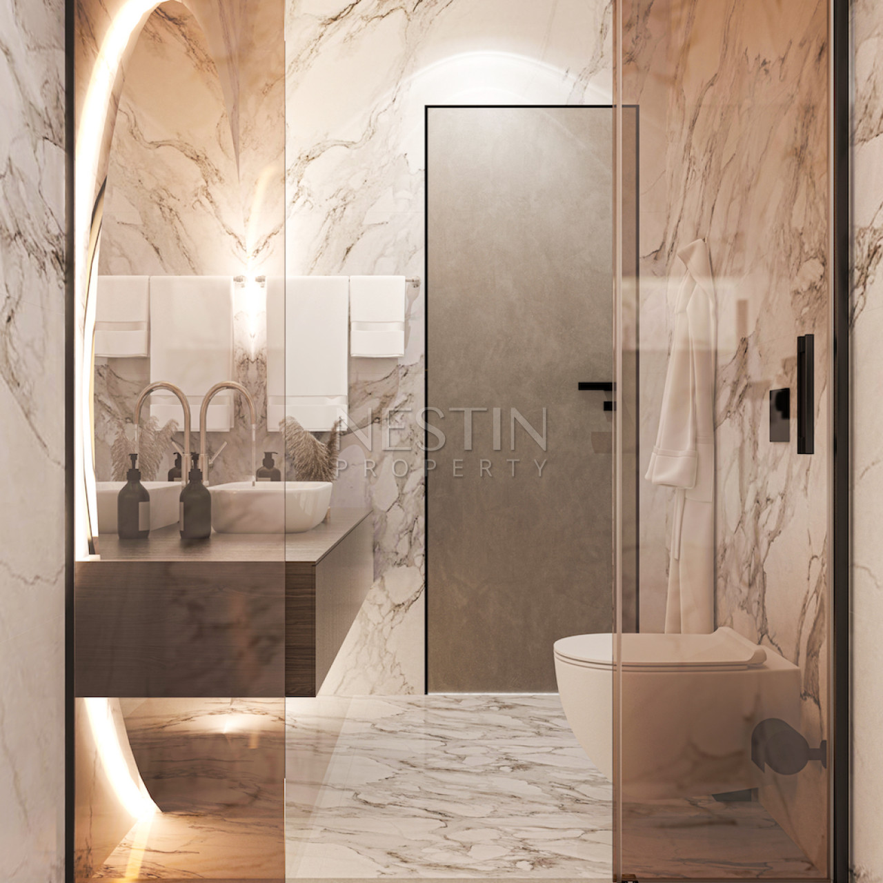 Новый жилой комплекс в районе Инджекум (Авсаллар) в 600 м от Средиземного моря фото 42