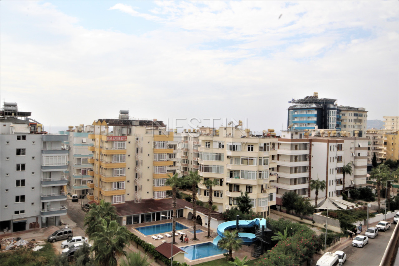 Квартира дуплекс 3+1 в районе Тосмур, в 100 м от Средиземного моря фото 3