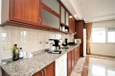 Квартира дуплекс 3+1 в районе Тосмур, в 100 м от Средиземного моря фото 8