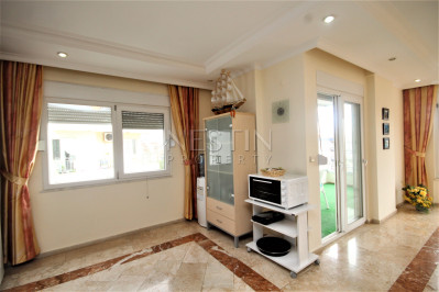 Квартира дуплекс 3+1 в районе Тосмур, в 100 м от Средиземного моря фото 9