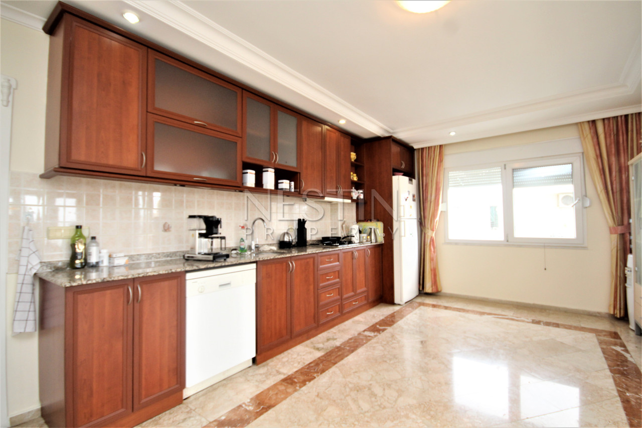 Квартира дуплекс 3+1 в районе Тосмур, в 100 м от Средиземного моря фото 13