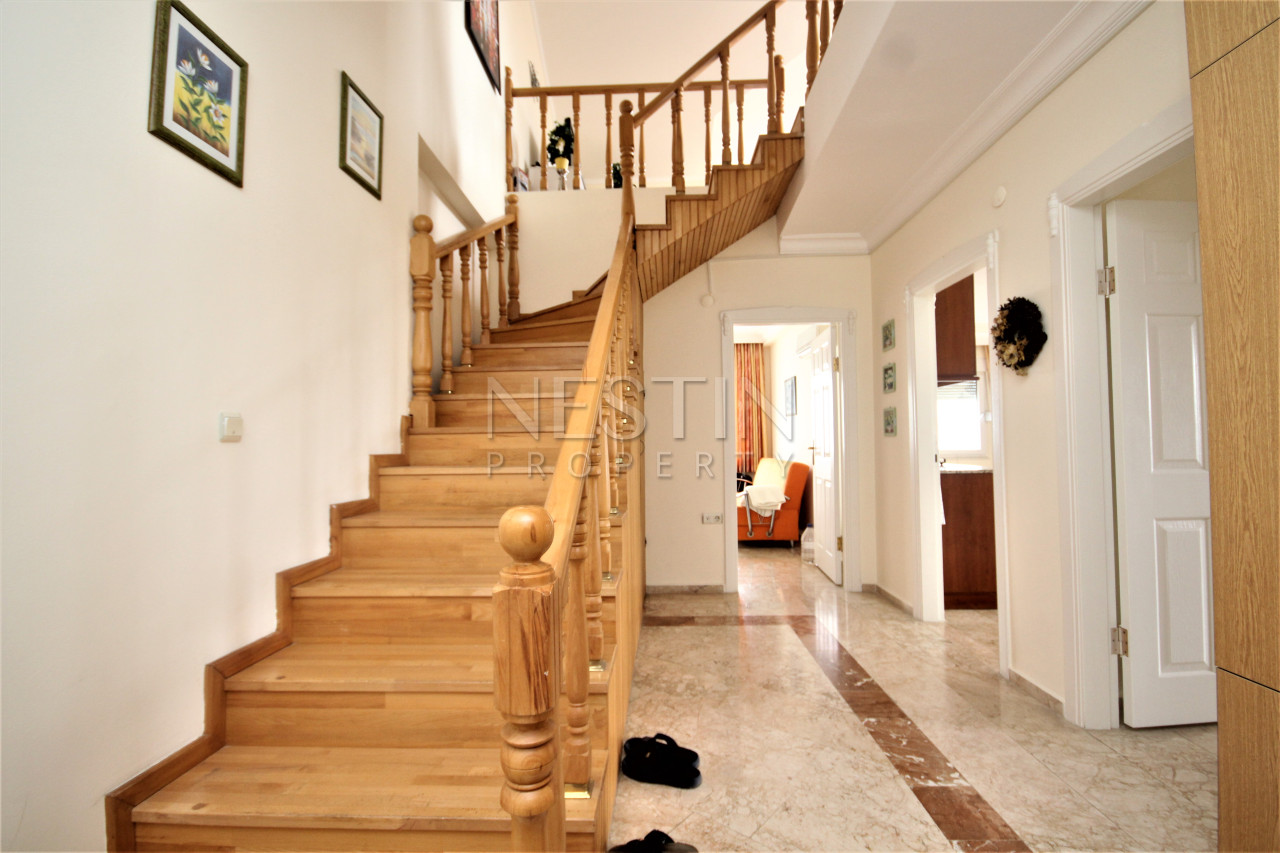 Квартира дуплекс 3+1 в районе Тосмур, в 100 м от Средиземного моря фото 14