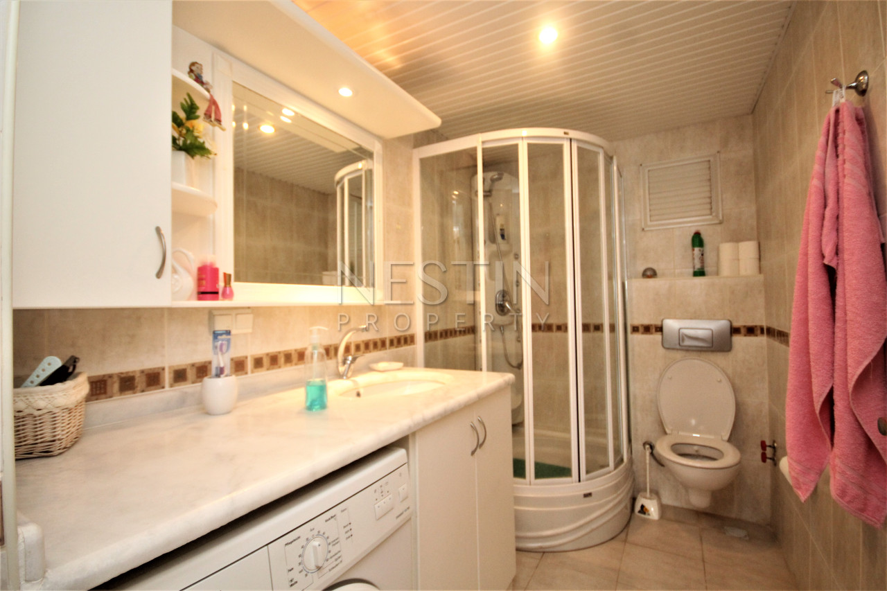 Квартира дуплекс 3+1 в районе Тосмур, в 100 м от Средиземного моря фото 18