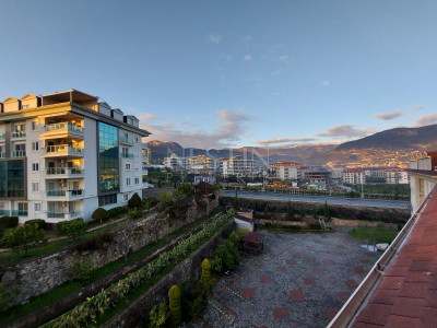 Квартира дуплекс 3+1 в районе Оба, 1,1 км от Средиземного моря фото 2