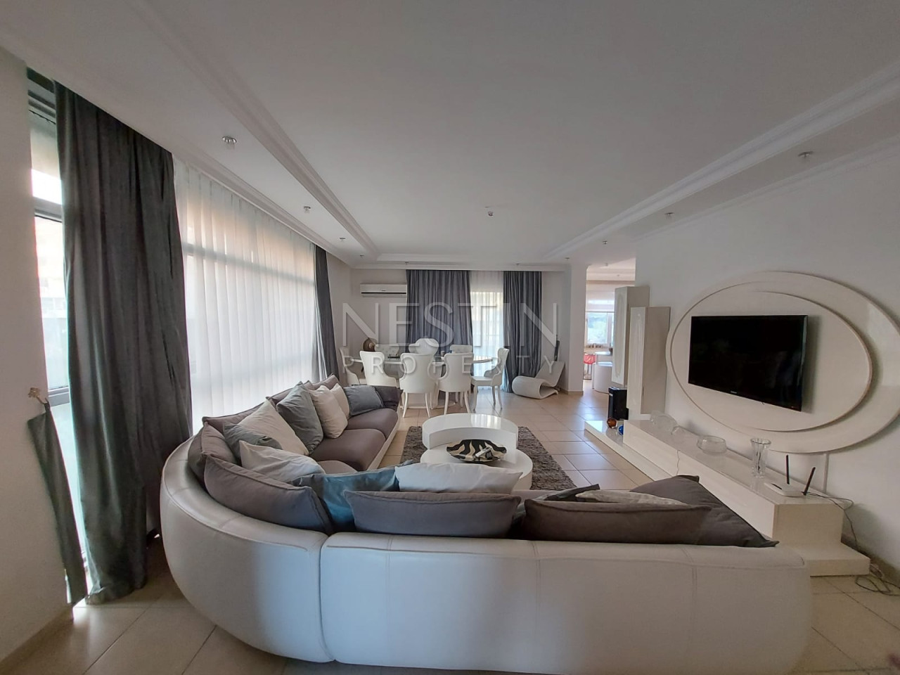 Квартира дуплекс 3+1 в районе Оба, 1,1 км от Средиземного моря фото 25