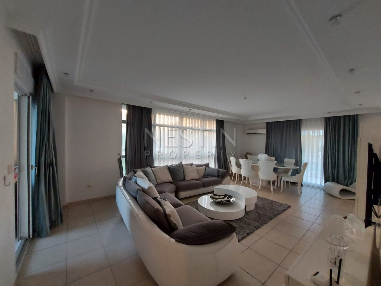 Квартира дуплекс 3+1 в районе Оба, 1,1 км от Средиземного моря фото 29