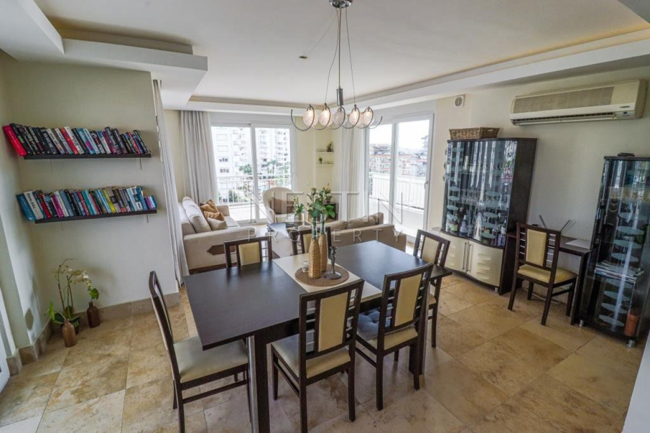 Квартира дуплекс 3+2 в районе Джикджилли с видом на горы фото 13