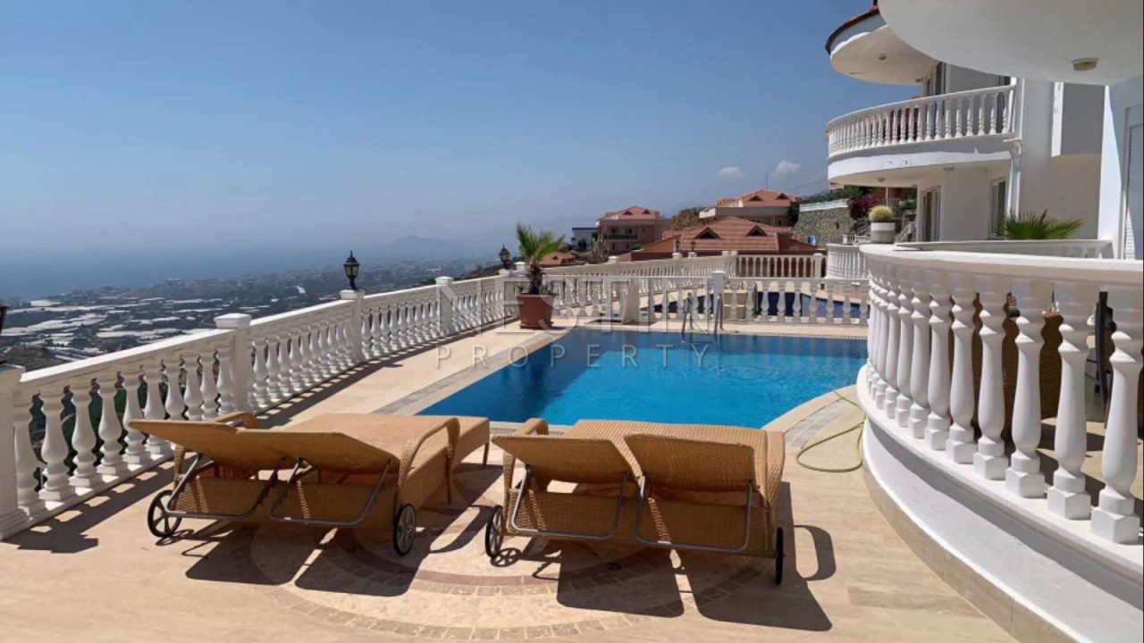 Вилла 4+1 в районе Каргыджак, в 1,5 км от Средиземного моря фото 7