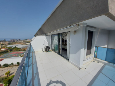 Квартира дуплекс 3+1 в районе Каргыджак, в 700 м от Средиземного моря фото 6