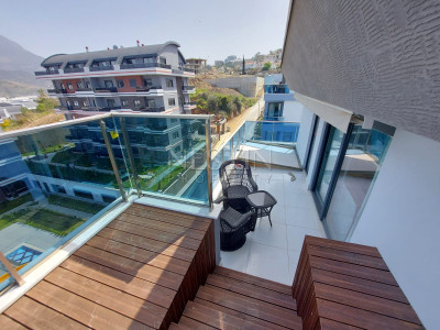 Квартира дуплекс 3+1 в районе Каргыджак, в 700 м от Средиземного моря фото 24