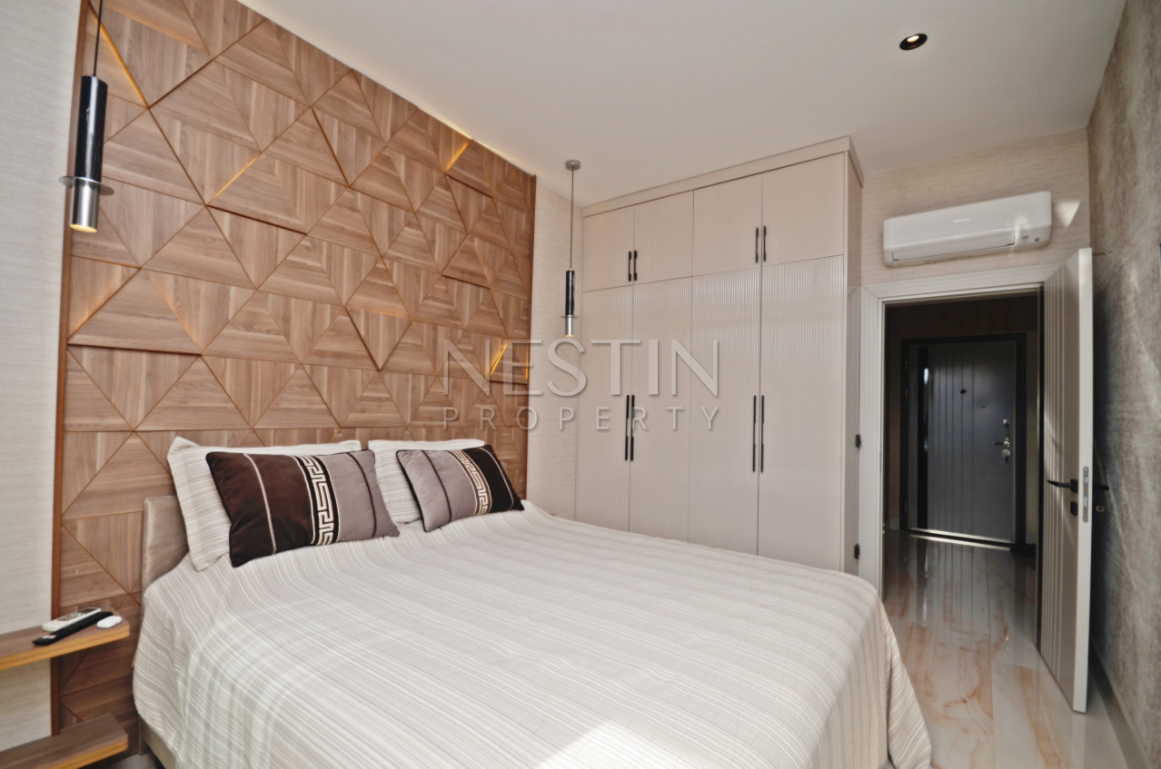 Квартира 1+1 в 50 м от Средиземного моря в районе Каргыджак фото 16