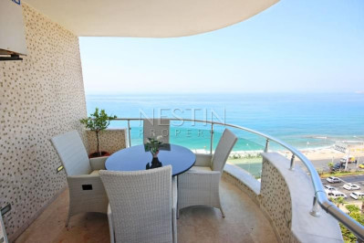 Квартира дуплекс 4+1, в районе Тосмур, в 10 м от Средиземного моря фото 3