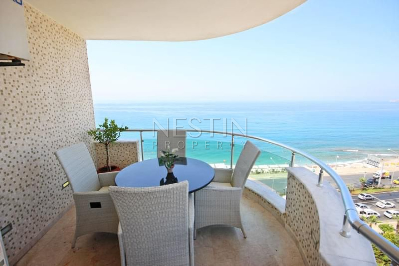 Квартира дуплекс 4+1, в районе Тосмур, в 10 м от Средиземного моря фото 3