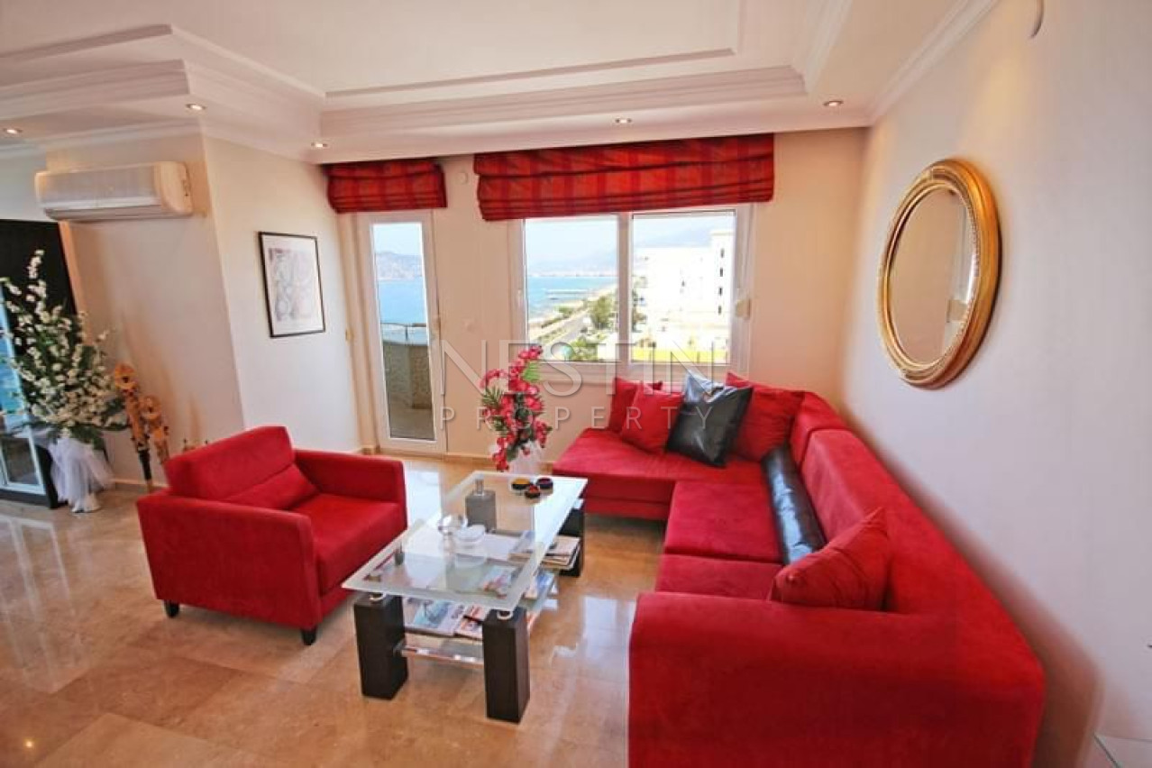 Квартира дуплекс 4+1, в районе Тосмур, в 10 м от Средиземного моря фото 5