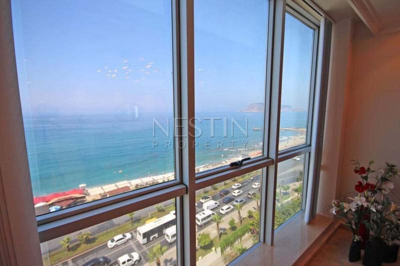 Квартира дуплекс 4+1, в районе Тосмур, в 10 м от Средиземного моря фото 6