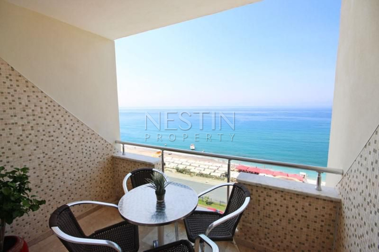 Квартира дуплекс 4+1, в районе Тосмур, в 10 м от Средиземного моря фото 7