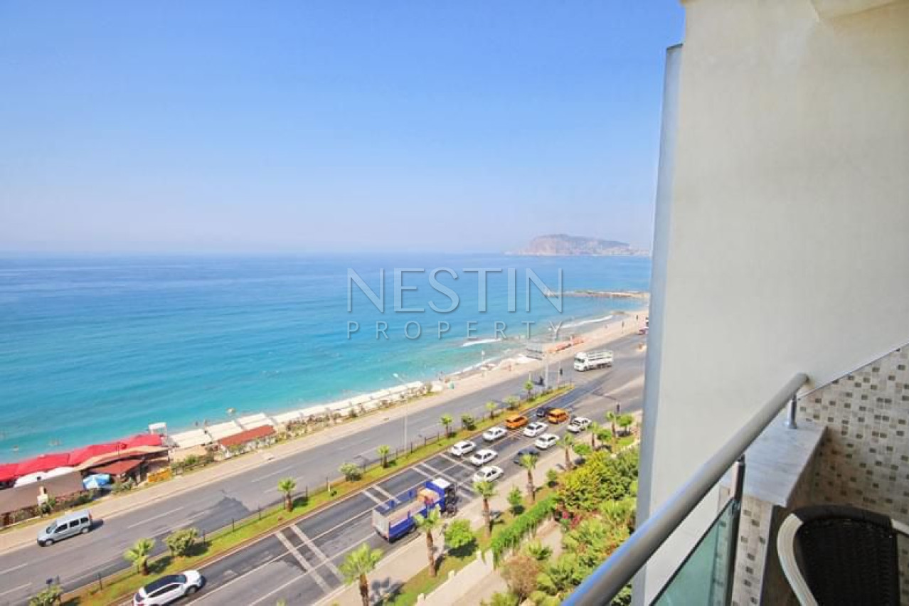 Квартира дуплекс 4+1, в районе Тосмур, в 10 м от Средиземного моря фото 9