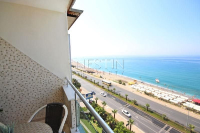 Квартира дуплекс 4+1, в районе Тосмур, в 10 м от Средиземного моря фото 13