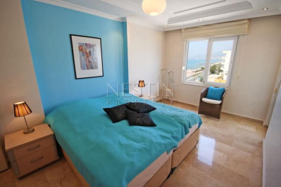 Квартира дуплекс 4+1, в районе Тосмур, в 10 м от Средиземного моря фото 21