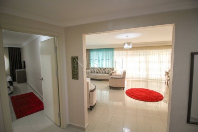 Квартира 2+1 с мебелью в известном красивом комплексе в Махмутларе фото 19