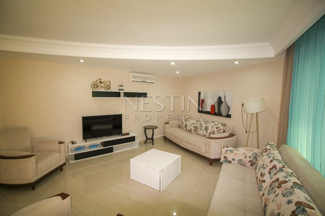 Квартира 2+1 с мебелью в известном красивом комплексе в Махмутларе фото 18