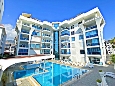 Квартира дуплекс 4+1 в районе Кестель, в 100 м от Средиземного моря фото 2