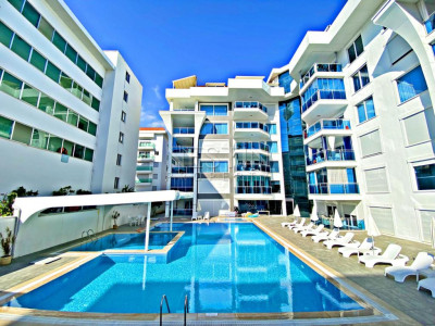 Квартира дуплекс 4+1 в районе Кестель, в 100 м от Средиземного моря фото 3