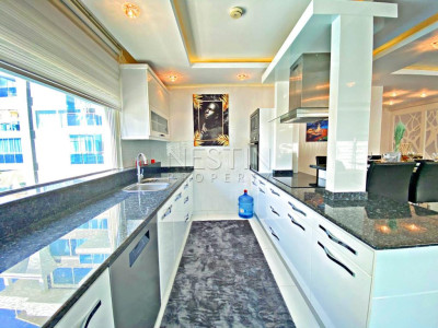 Квартира дуплекс 4+1 в районе Кестель, в 100 м от Средиземного моря фото 17