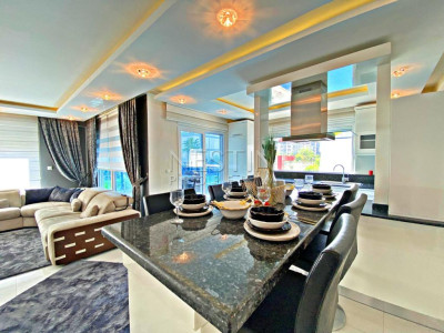 Квартира дуплекс 4+1 в районе Кестель, в 100 м от Средиземного моря фото 18